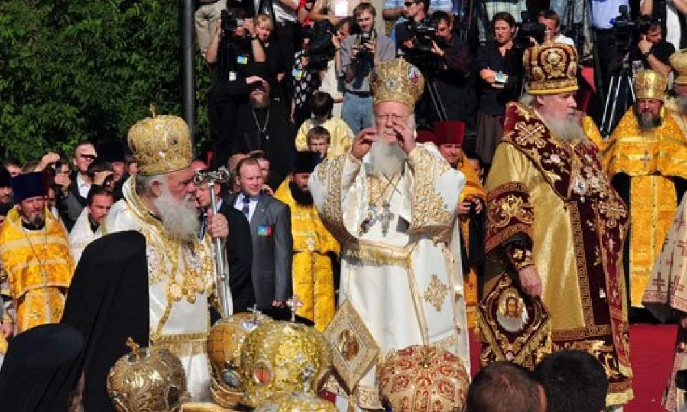 Βαρθολομαίος: Οι Αρχιεπίσκοποι Αθηνών & Τιράνων στάθηκαν στο πλευρό μου στο Κίεβο